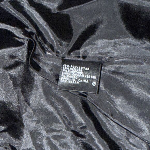 Anne Klein Lined Black Button Suit Blazer Jacket | Women's 6 - Picture 11 of 11